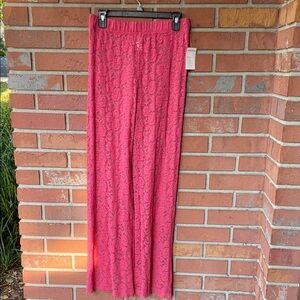 NEW see thru Open Edit lace pants